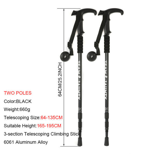 Antishock Hiking Stick
