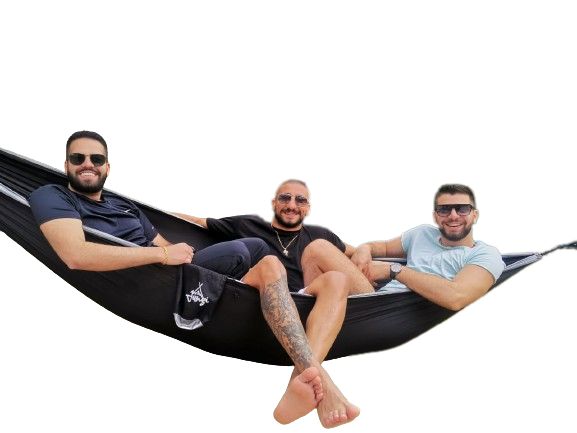 Jungi Giant Hammock 300*200 Wide straps rope 2M - capacity 280 kg