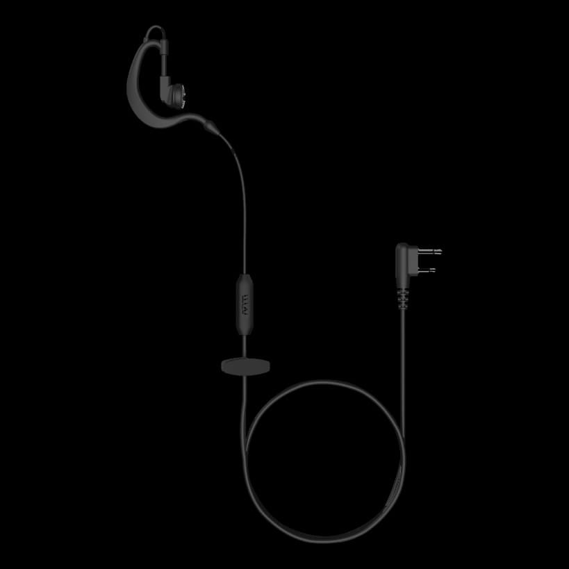 Walkie-Talkie - 5km - Rechargeable - Stand - Earpiece