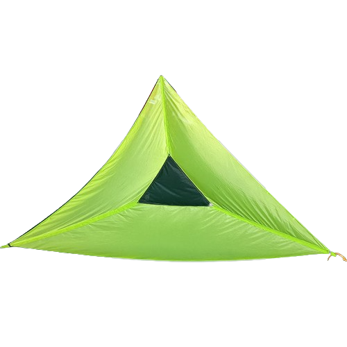 Triad Nest Hammock 2.8*2.8*2.8M - 150Kg - Black - tree strap with D shape carabiners 3meter*3